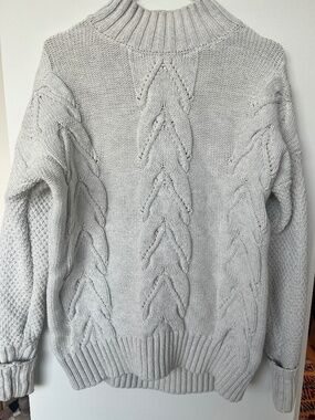 100% Cotton Cable Knit Sweater